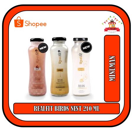 

REALFIT MINUMAN NUTRISI SARANG BURUNG WALET BOTOL KACA 210 ML CLASSIC KURMA PEACH