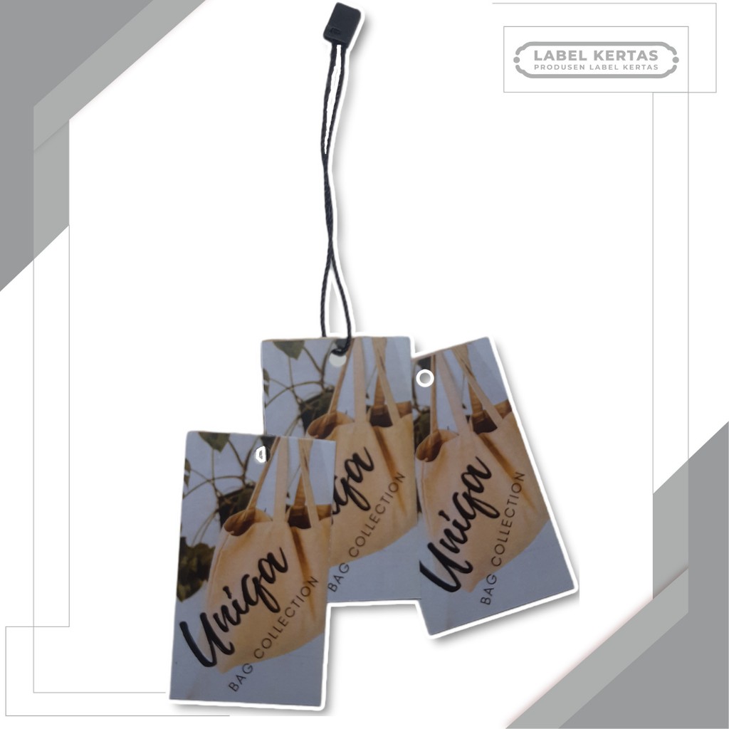 

Hangtag label kertas