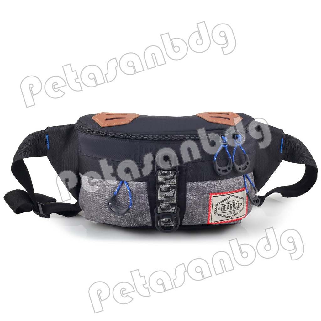 PTS -Tas Selempang Gear Bag - Authentic Double Attack .PT Waistbag -13083