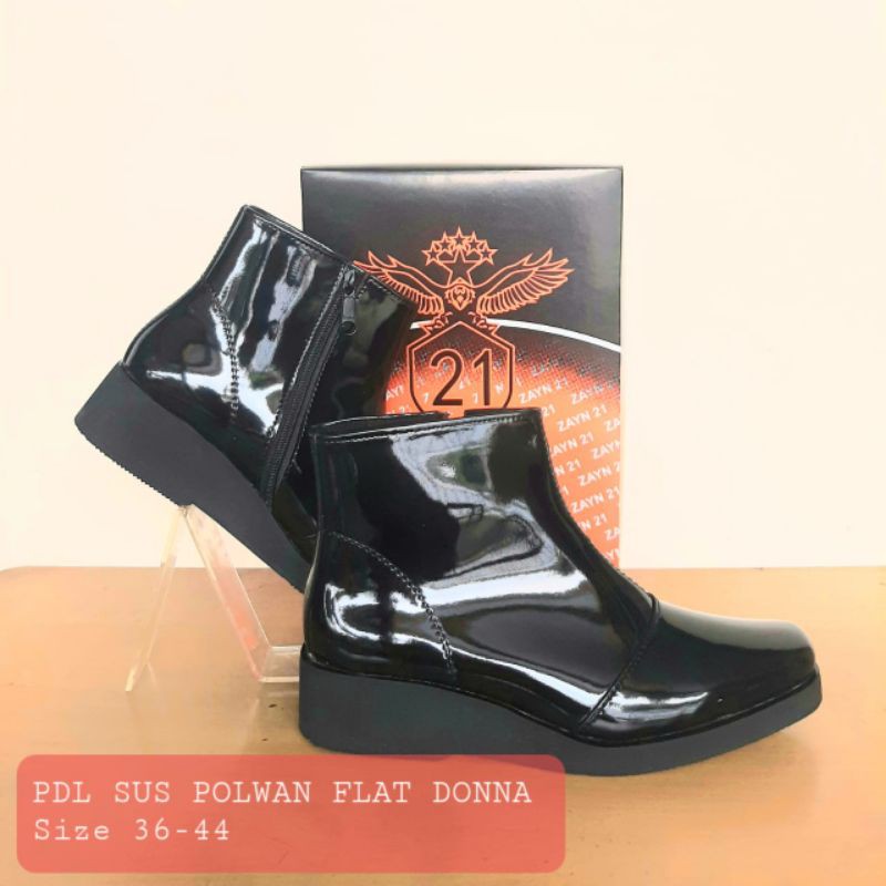 Sepatu pdlsus polwan Sepatu pdh wanita