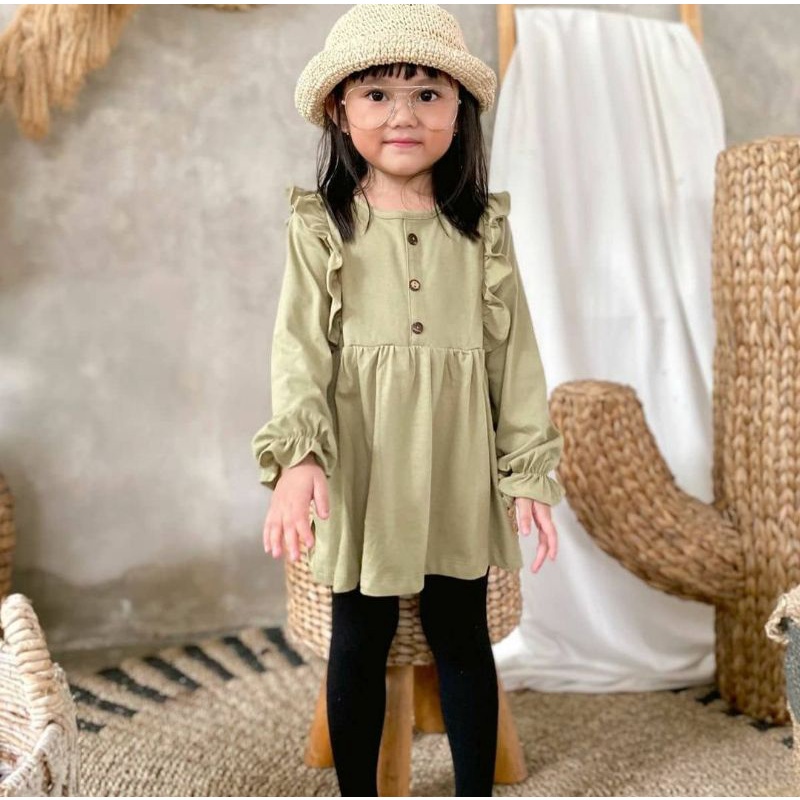 Tunik Anak Hamida Original Smilee Kaos Super Premium Pakaian Anak Perempuan Best Seller Terlaris Termurah