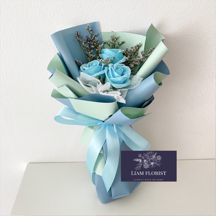 BUKET BUNGA BOX MAWAR ARTIFICIAL/BUKET KOTAK MAWAR/BUKET BOX MIKA MAWAR/BUKET WISUDA ANNIVERSARY