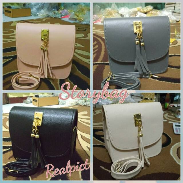 Tas selempang ferly mini/tas fashion wanita/tas murah