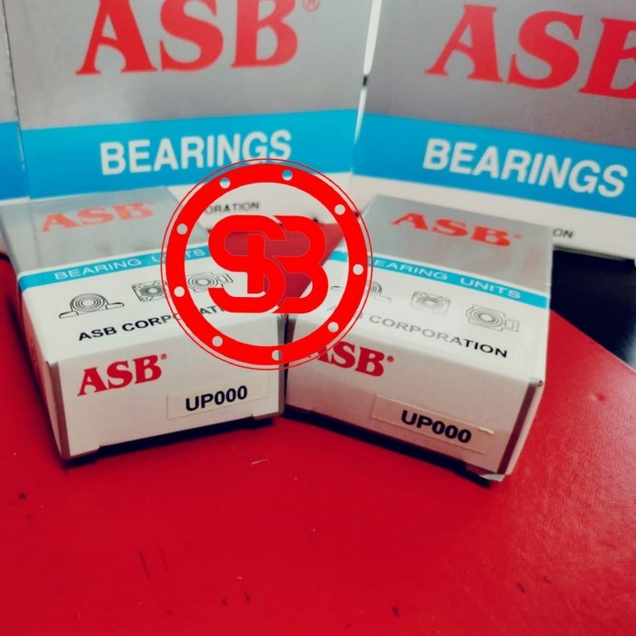 BEARING KP000 / KP 000 pillow block UP 000 / UP000 ASB