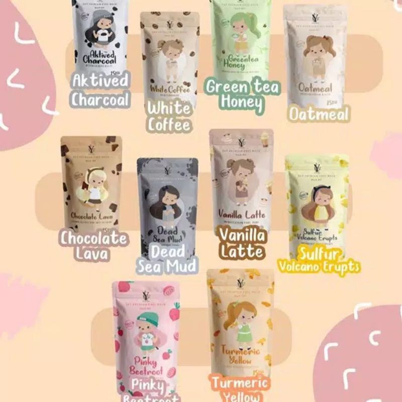 [balikpapan] MASKER ORGANIC OAT PREMIUM by YOURA