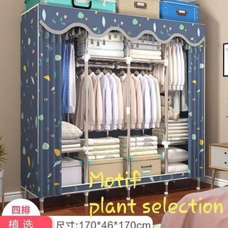  LEMARI  BAJU  PAKAIAN  KAMAR KOS PICT  ANTI RAYAP PORTABLE  