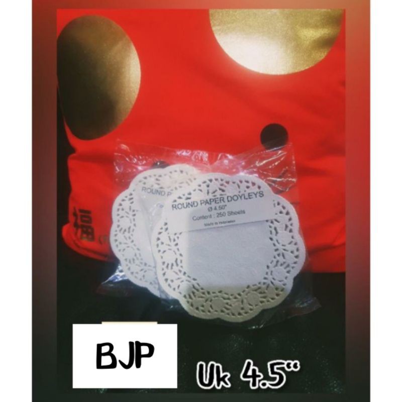 

( 250 pcs ) Doyleys Paper / Kertas Renda uk. 4,5”/ 11,4cm