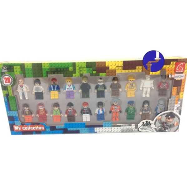 

Figure Wange Orang Anak 20 BRICK Building Mainan RANDOM Berkualitas Block Designer Dijual