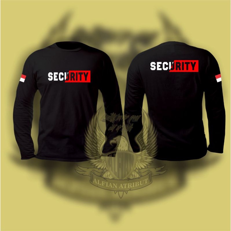 kaos security/kaos satpam/kaos satuan pengamanan/kaos atasan satpam