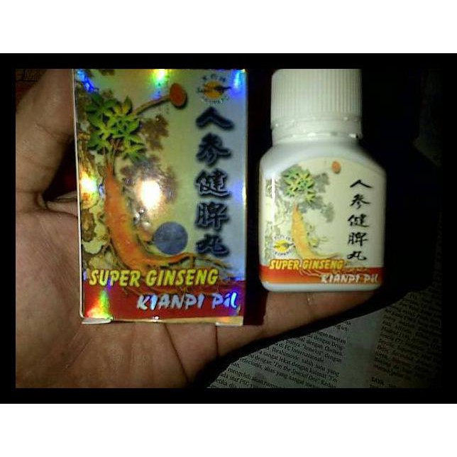 Obat Penggemuk Badan Herbal Super Ginseng Kianpi Pil