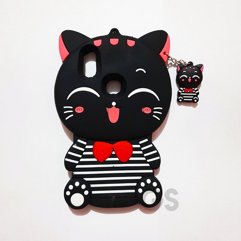 Silikon 3D karakter Silicon  for VIVO V9 / Silikon boneka lucu pelindung hp case tebal karet softcase lentur