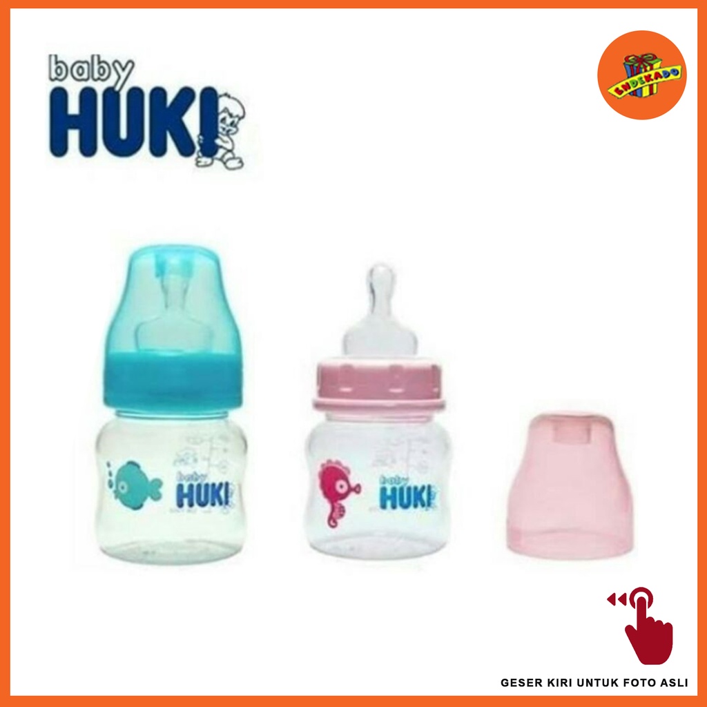 BABY HUKI PP BOTTLE with ORTHODONTIC NIPPLE CI0216 - Botol Susu 60ml