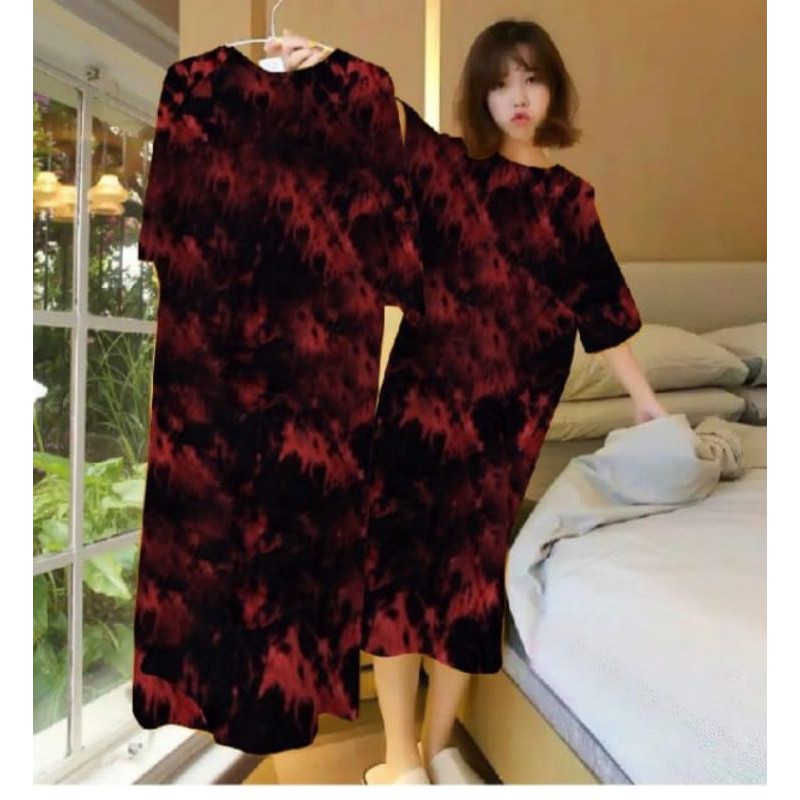 DRESS WANITA JUMBO TIE DYE