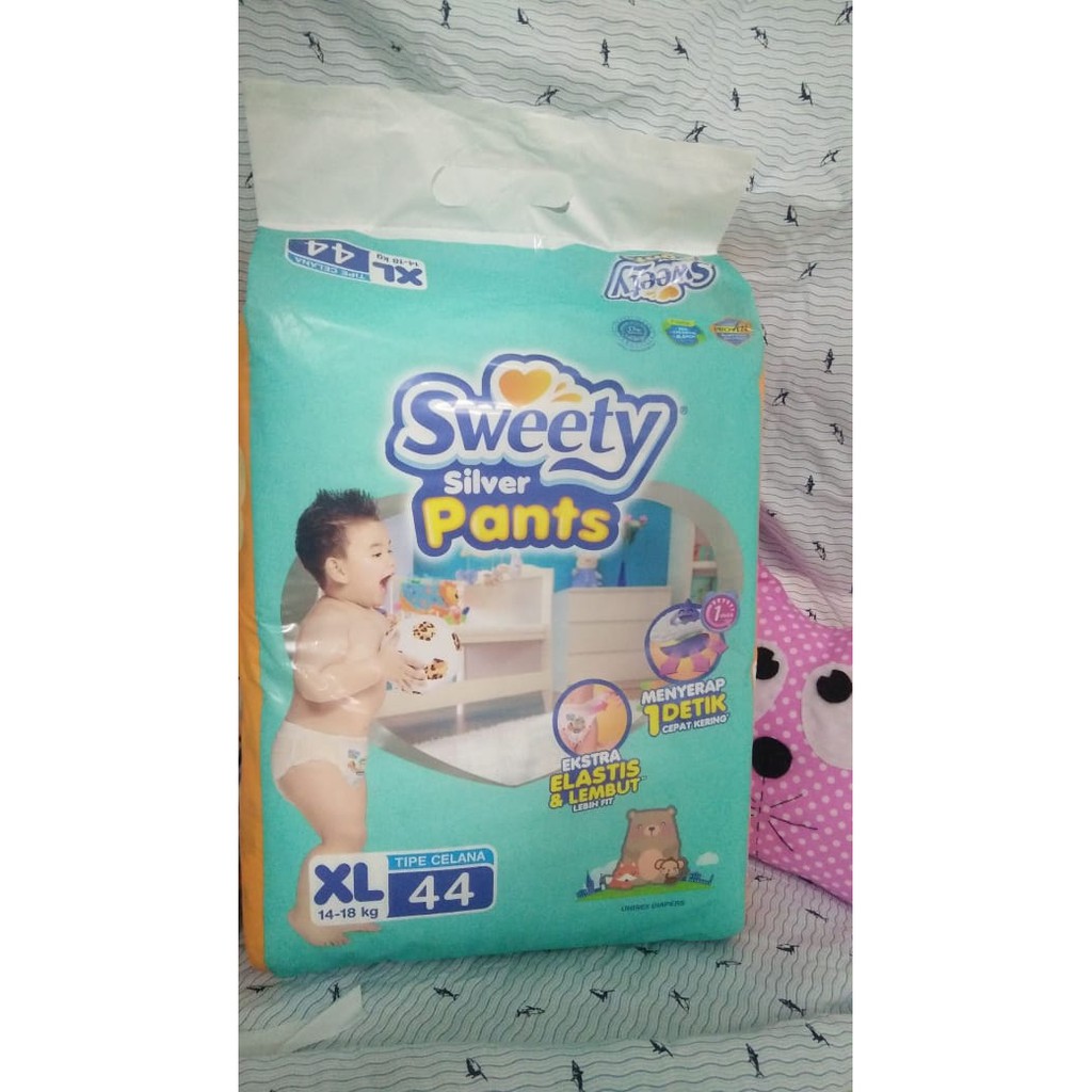 Sweety Silver Pants XL44 - HTA SUSU / PAMPERS / DIAPERS