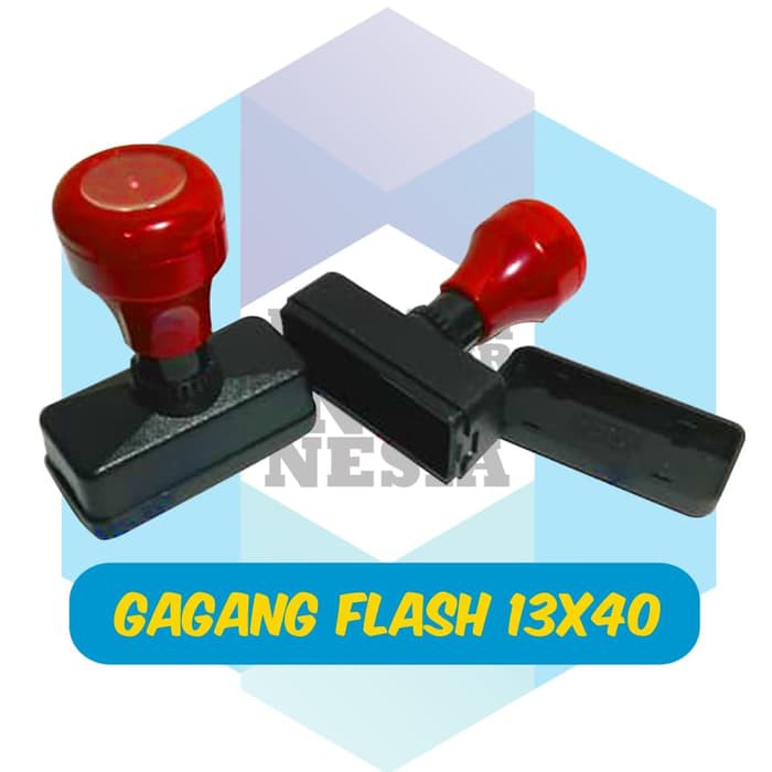 Gagang Stempel Flash Ukuran 13x40 Mm Shopee Indonesia