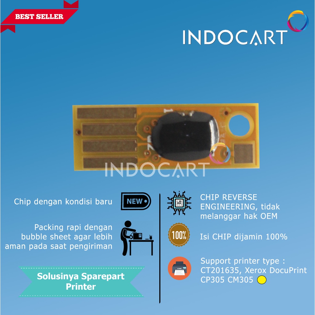 Chip CT201632 CT201633 CT201634 CT201635-Xerox DocuPrint CP305 CM305