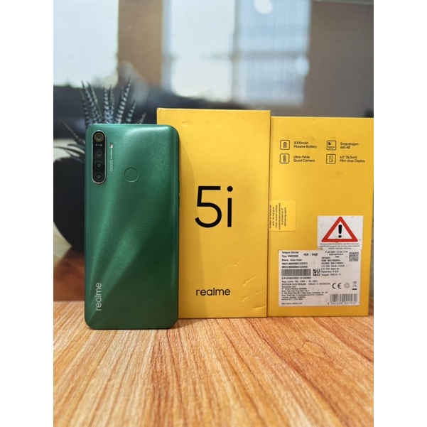 REALME 5i 4/64 & 3/32 Bekas Second Original