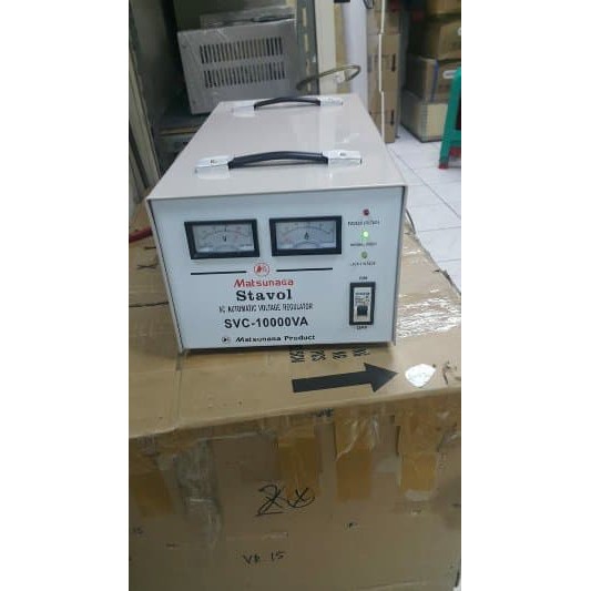 Stabilizer Matsunaga 10000 watt 10000W 10KVA 10KWH