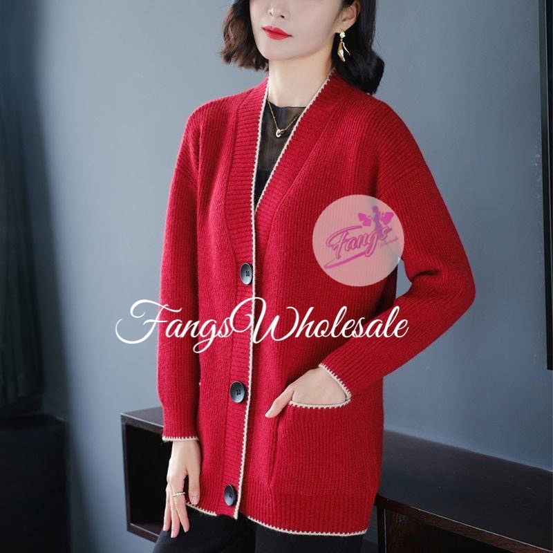 FW B1183 Cardigan Rajut Import Premium Quality