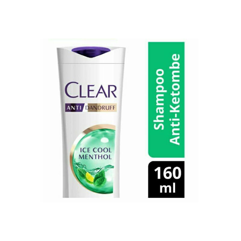 Clear Shampoo Anti Dandruff lce CoolMenthol 160MI