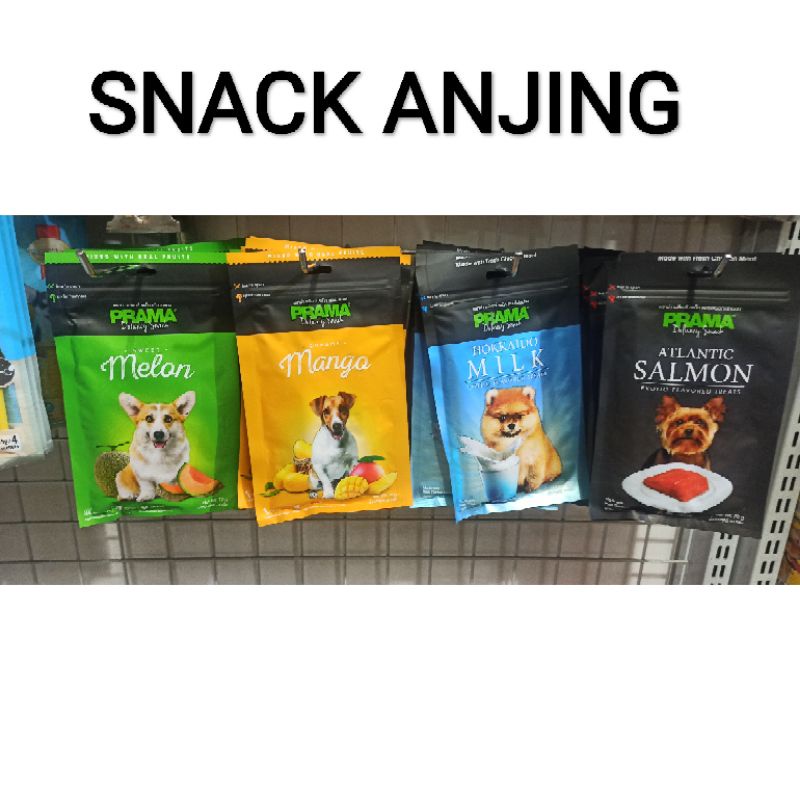 snack anjing prama 70g cemilan anjing