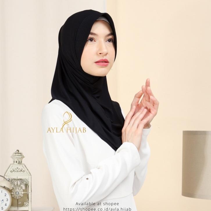 ❤[PROMO ⚡ALE]❤(SP JUMBO) Bergo Sport Menutup Dada Lebih Besar / Jilbab Sport Jumbo Menutup Dada / Cl