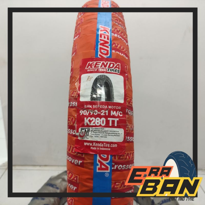 BAN KENDA K280 90 90 RING 21 TUBETYPE DUAL PURPOSE KLX CRF