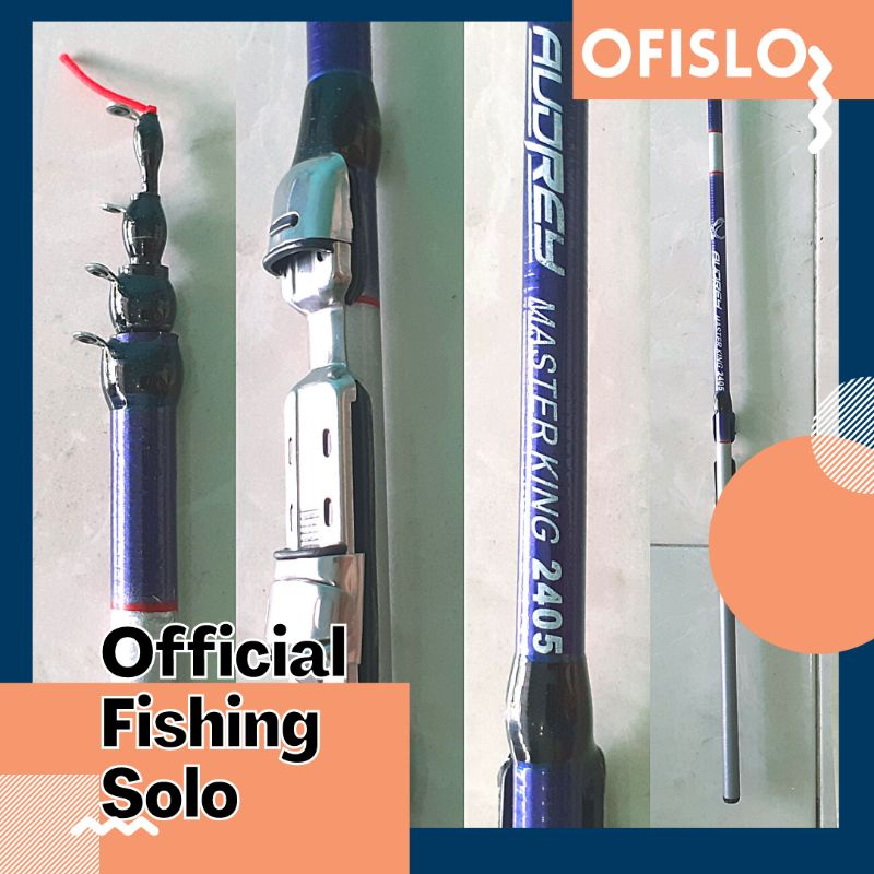 Tegek Pancing Audrey Master King 240 fiber