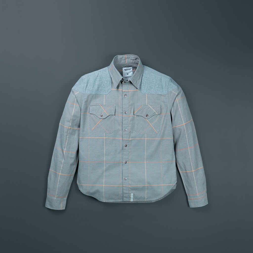 

Jimmy and Martin – Yarn Dyed Woven Shirt Long Sleeve - 3025