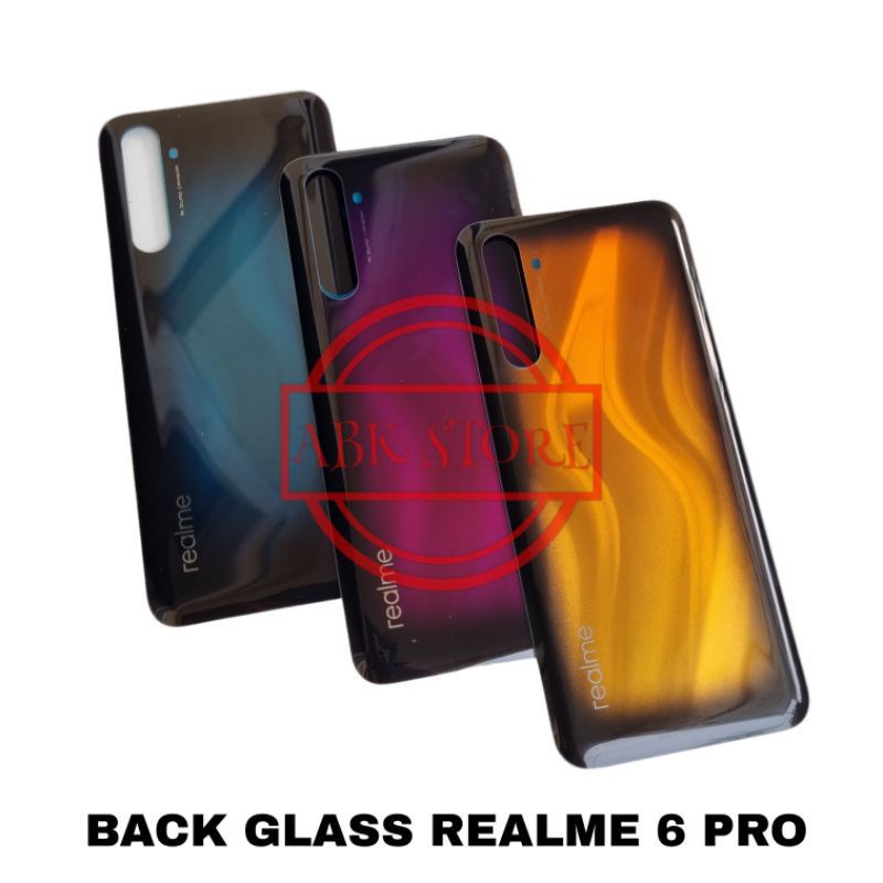 BACKDOOR BACK COVER TUTUP BELAKANG KESING CASING REALME 6 PRO ORIGINAL