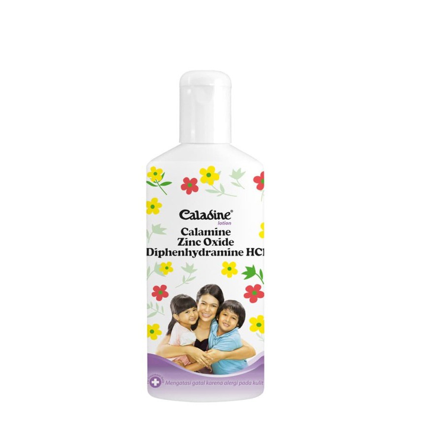 CALADINE LOTION 95 ML - Pelembab Losion Kulit Gatal Anak Bayi 60 ML Biang Keringat Alergi