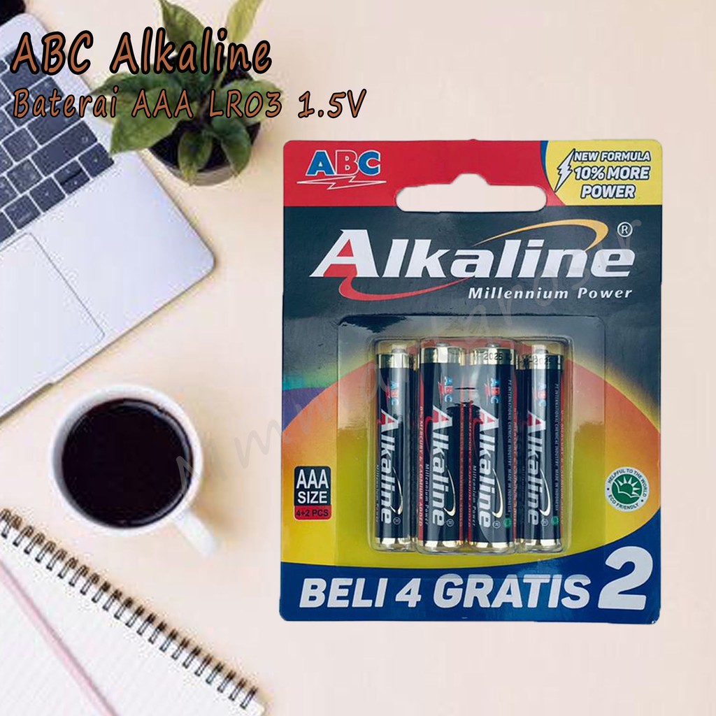 Baterai Alkaline / Baterai AA / AAA / LR6 1.5V / LR03 1.5V