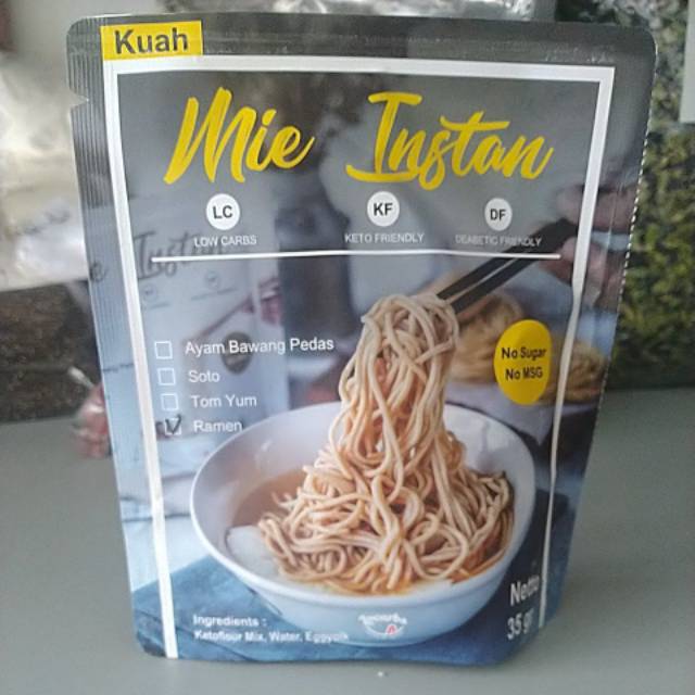 

[COD] - MIE INSTANT KETO/ MIE DIET/MIE DEBM /KETO MEDAN