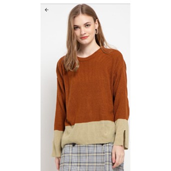 Tokomilkan - Atasan Rajut Wanita ERLEANA / Atasan Wanita / Sweater Wanita