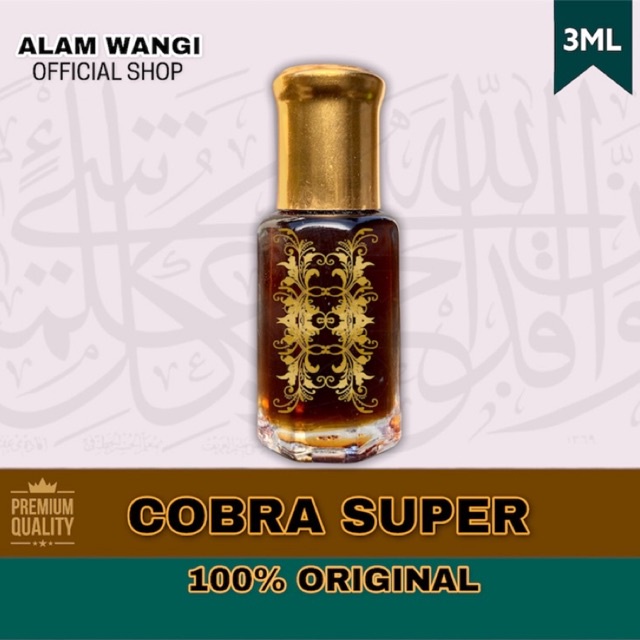 minyak misik kasturi kobra super original import