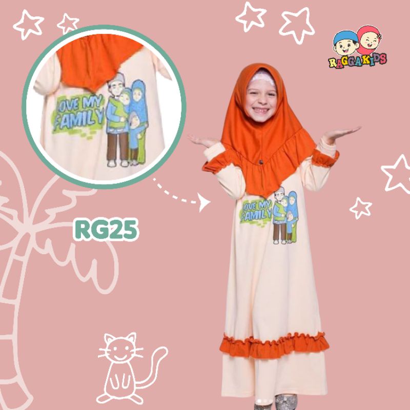 Gamis anak Raggakids