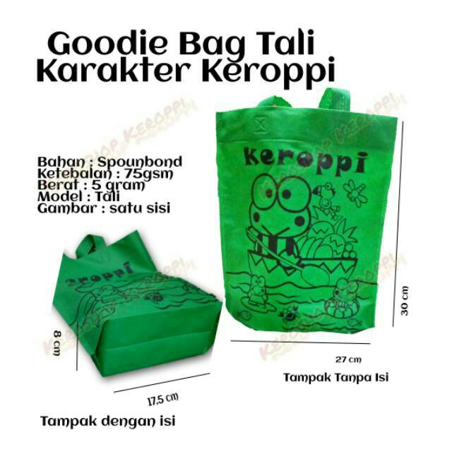 

Keroshop Keroppi Goodie Bag Tali