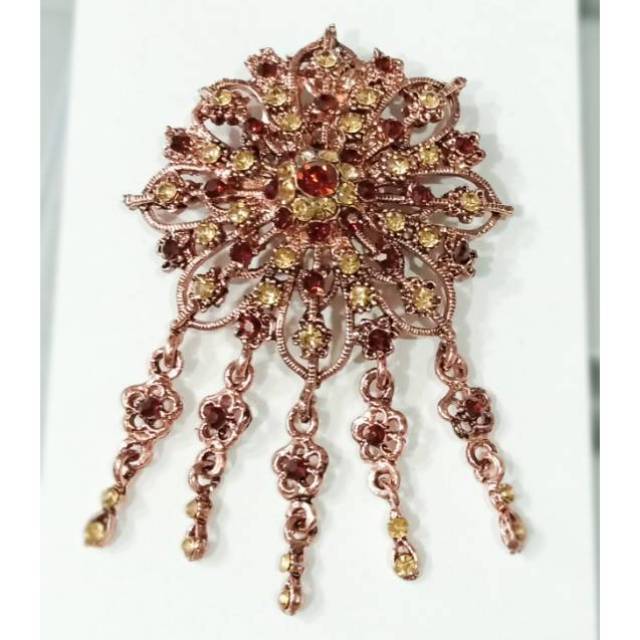 chandrasurya BROS KEBAYA 547 Jurai Etnik Jogja Full Mata Aksesoris Wanita Korea Cantik Hijab Pesta-5