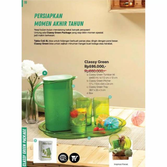 Diskon classy green collectio hk600K