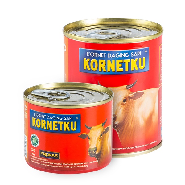 

Pronas Kornetku Daging Sapi Kornet Kaleng - 200gr / 340gr