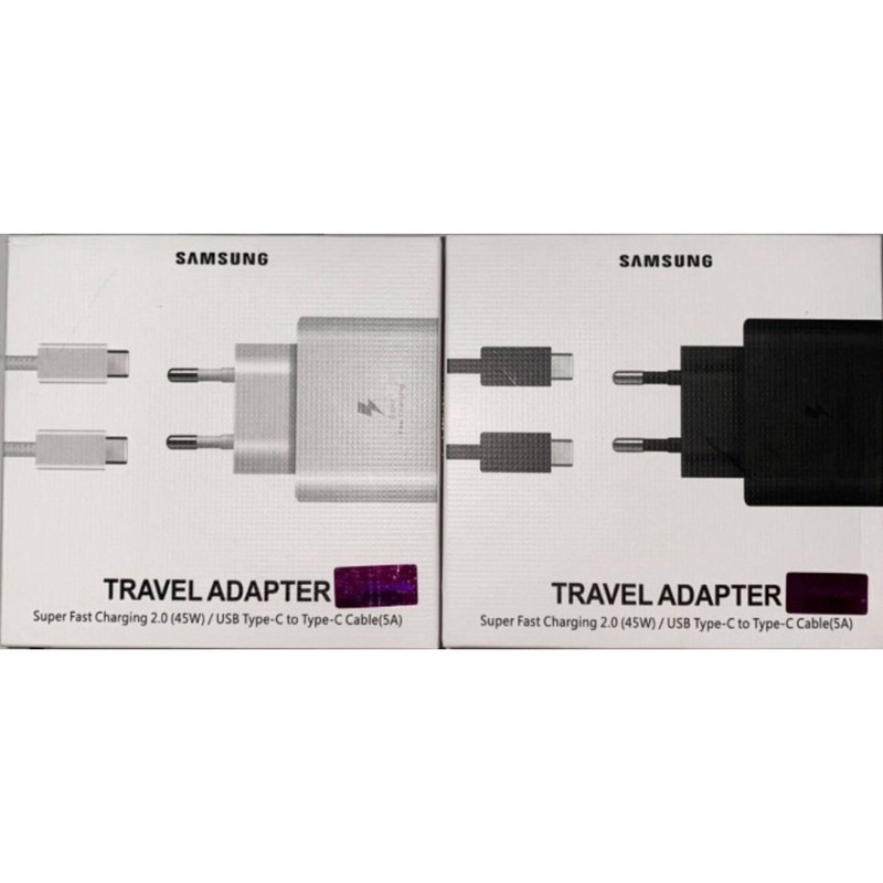 Charger Original Samsung Note 20 , Note 20 Ultra Super Fast Charging 2.0 (45W)