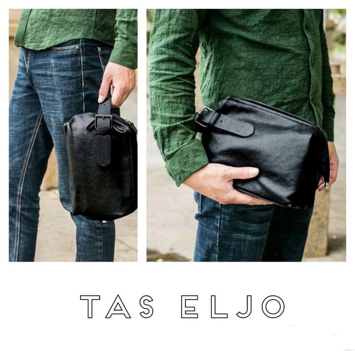 SD11 Hand Bag Pria Mini Import Murah Hand Bag Artch Pouchbag Vap N75W2 Tumi Triple Zip Clutch