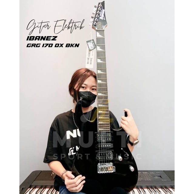 Gitar Elektrik IBANEZ GRG 170 DX BKN / Electric Guitar ORIGINAL