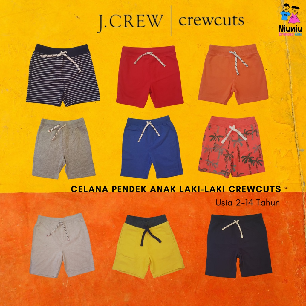 Celana Bawahan Pants Jcrew Crewc*ts Bayi Anak Kids Laki laki Boy Cowok Pria Harian Santai Pendek Sho