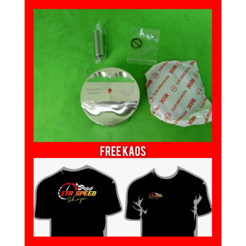 PISTON CASTING 57 60 62 63 65 68 JUPITER MX NEW OLD VIXION NVA NVL OLD R15V2 V1 XABRE NMAX AEROX R15VVA V3-6