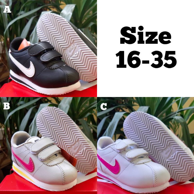 NIKE CORTEZ BABY LAKI DAN PEREMPUAN USIA 1-10TH MURAH