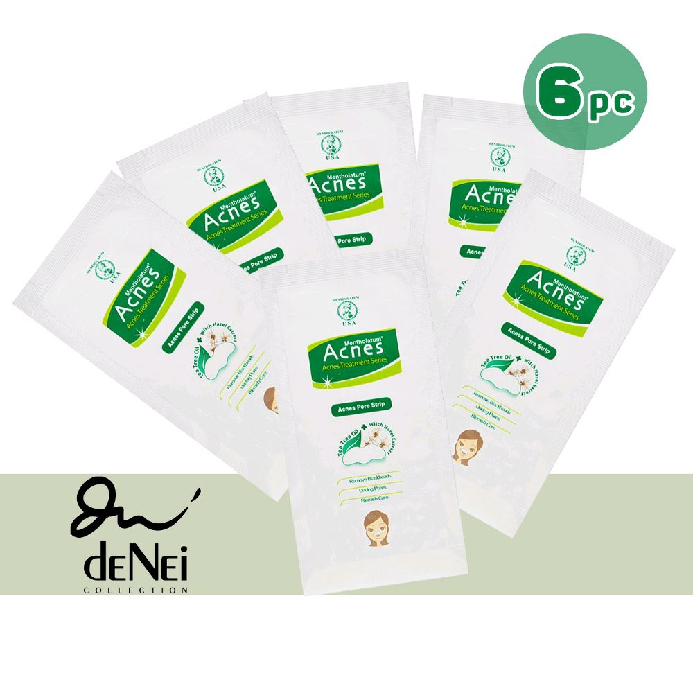 Acnes Pore Strip Plester Penghilang Komedo Bintik Hitam Remover Clear Treatment Series Mentholatum Shopee Indonesia