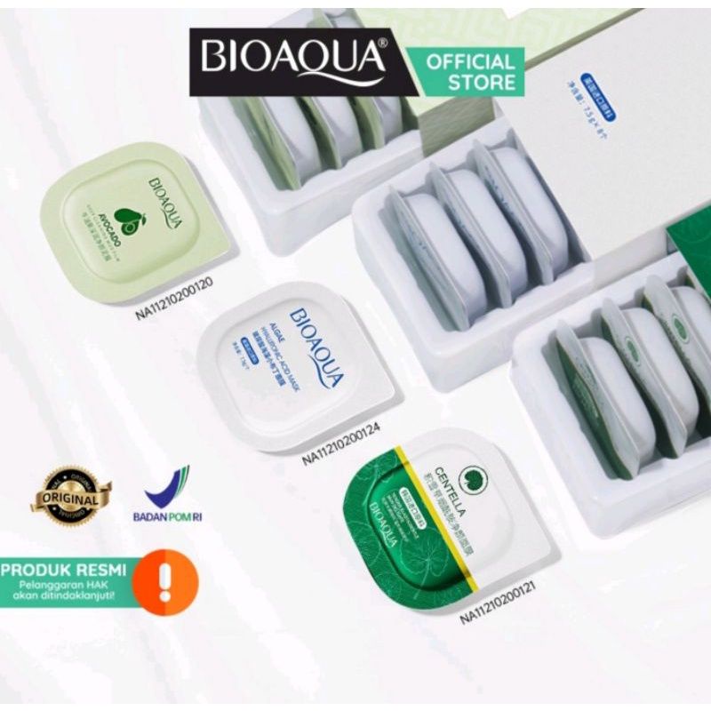 BPOM Approved ✅ BIOAQUA CENTELA ASIATICA / HYALURONIC ACID / AVOCADO