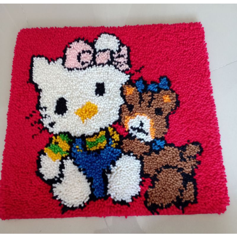 hiasan dinding sulam