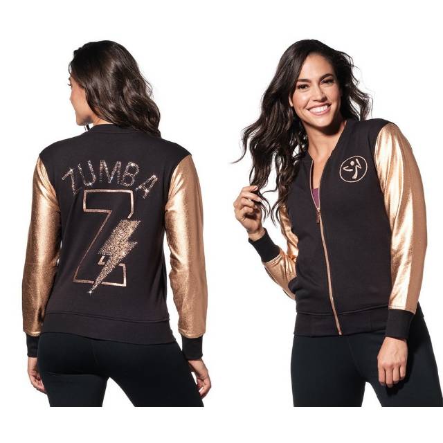 Jaket Zumba Wear Gold Open PO